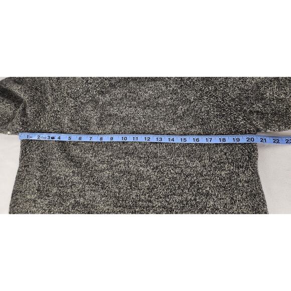 A.P.C. MEN'S HEATHER GRAY 100% LAMBS WOOL PULLOVER CREWNECK SWEATER SIZE XL - Picture 5 of 9